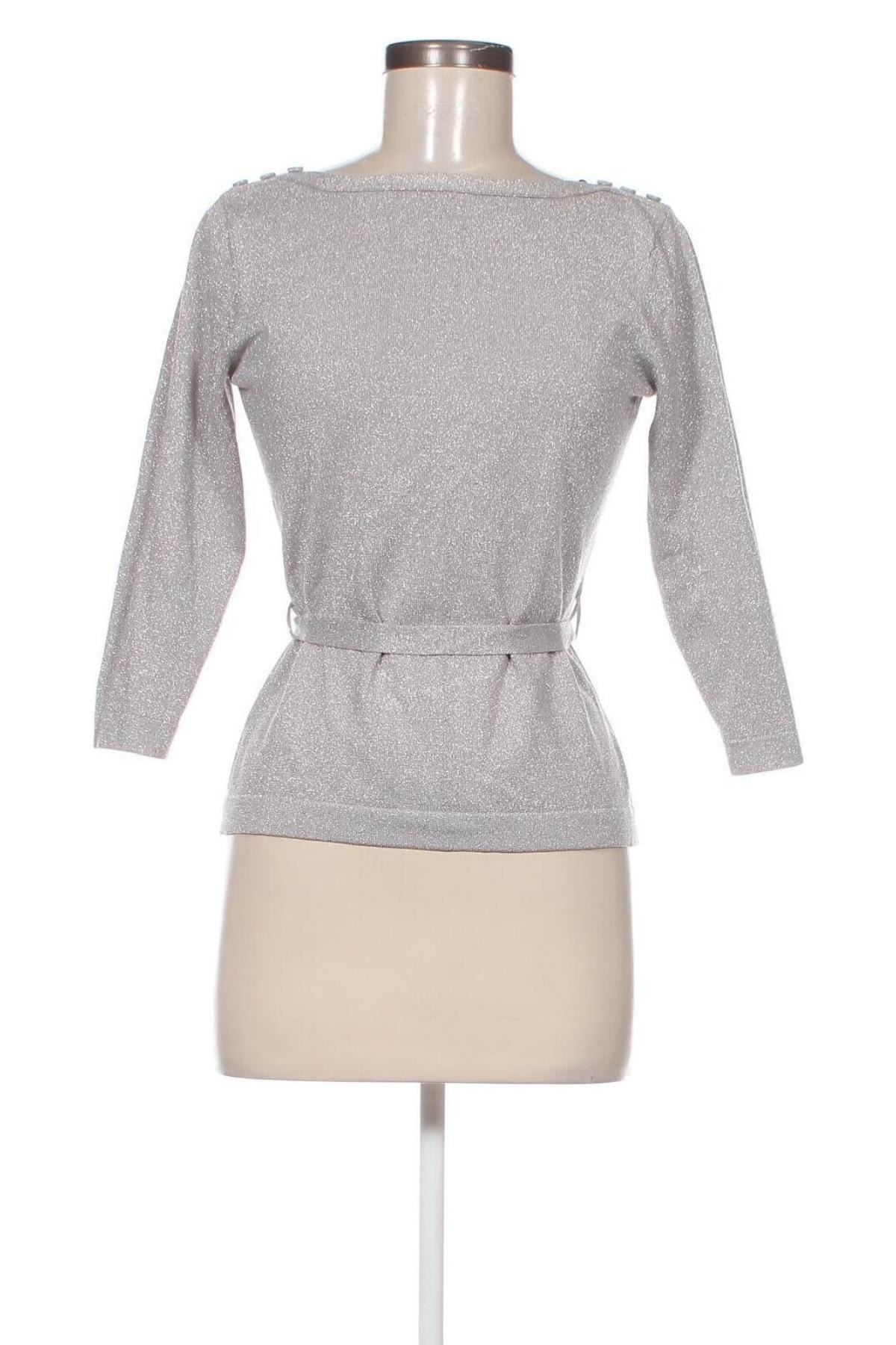 Дамски пуловер Wallis, Размер M, Цвят Сребрист, Цена 26,58 лв.