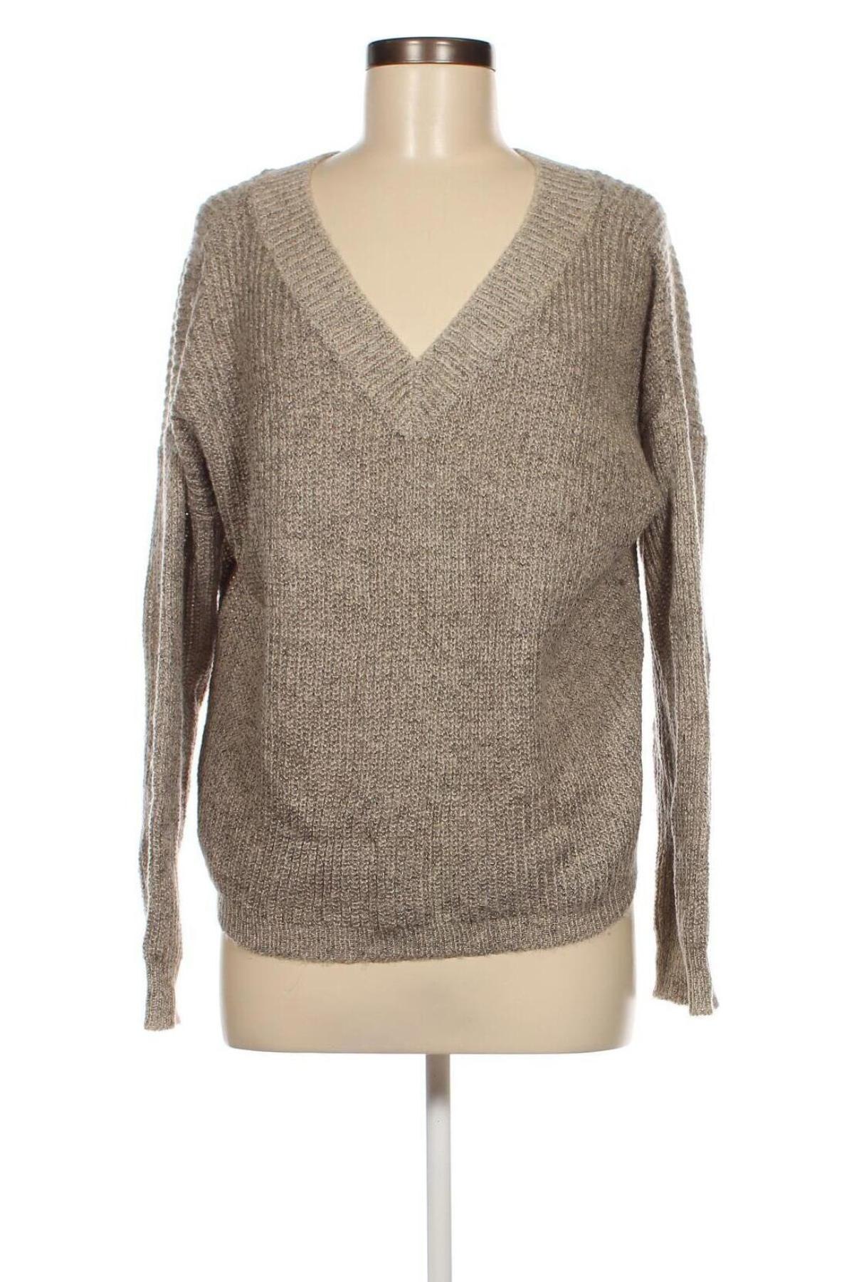 Дамски пуловер Woven Heart, Размер XL, Цвят Кафяв, Цена 14,40 лв.