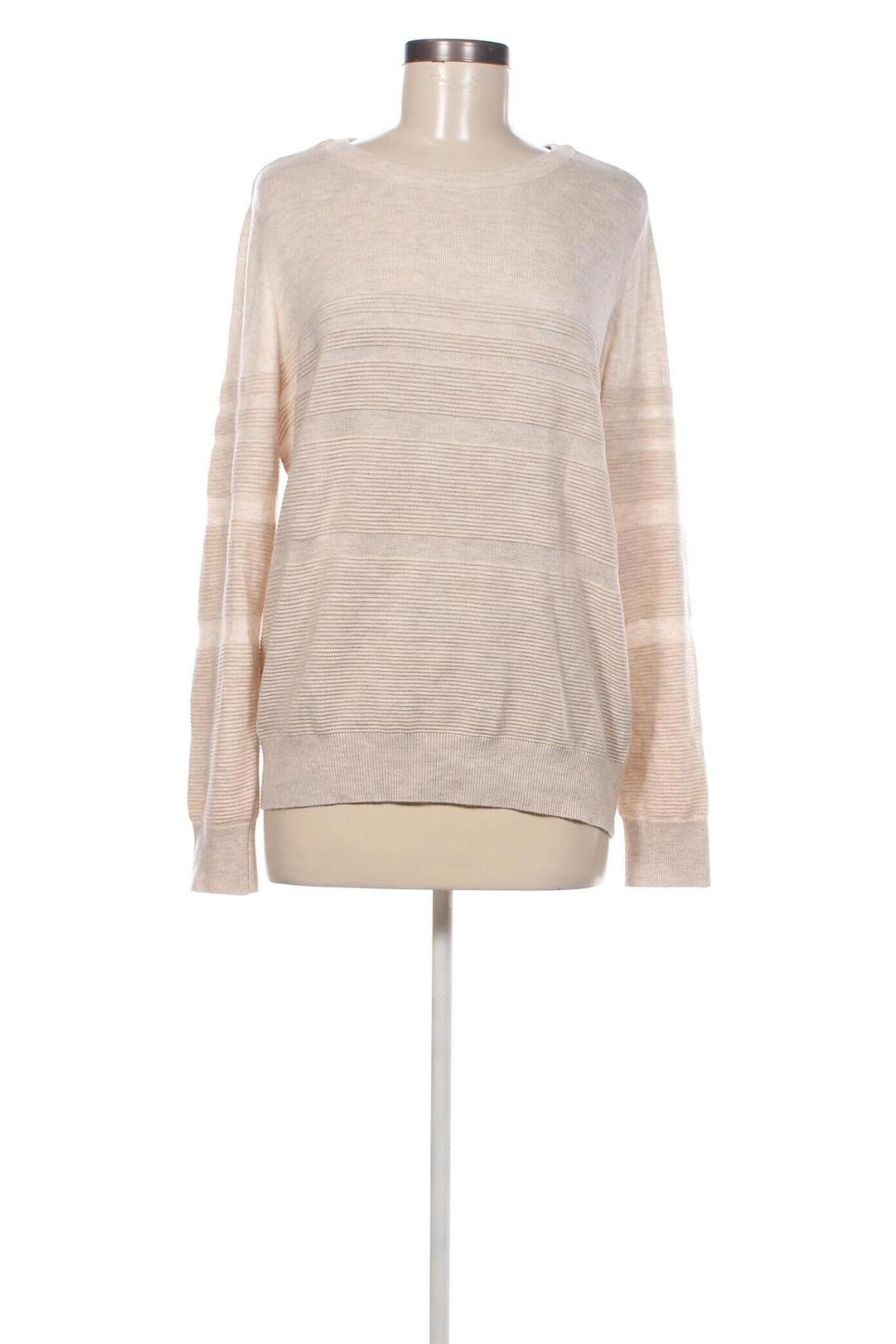 Γυναικείο πουλόβερ Yaya, Μέγεθος XL, Χρώμα  Μπέζ, Τιμή 13,42 €