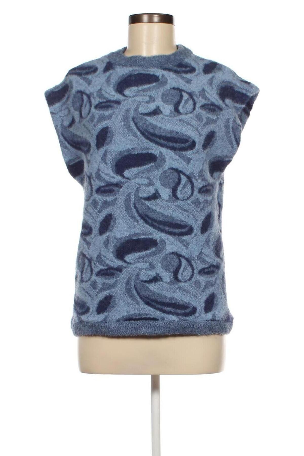 Pulover de femei Zara, Mărime S, Culoare Albastru, Preț 31,05 Lei