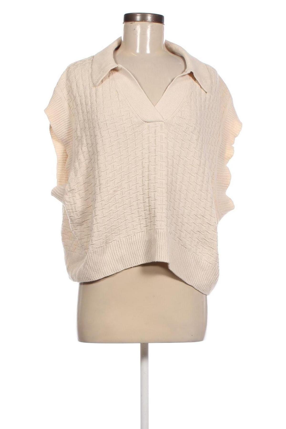 Damenpullover Zara, Größe M, Farbe Beige, Preis € 8,27