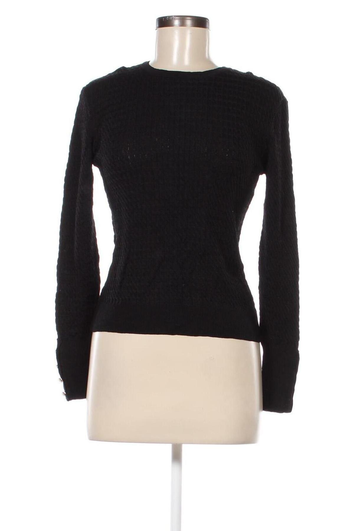 Damenpullover Zara, Größe L, Farbe Schwarz, Preis 6,76 €
