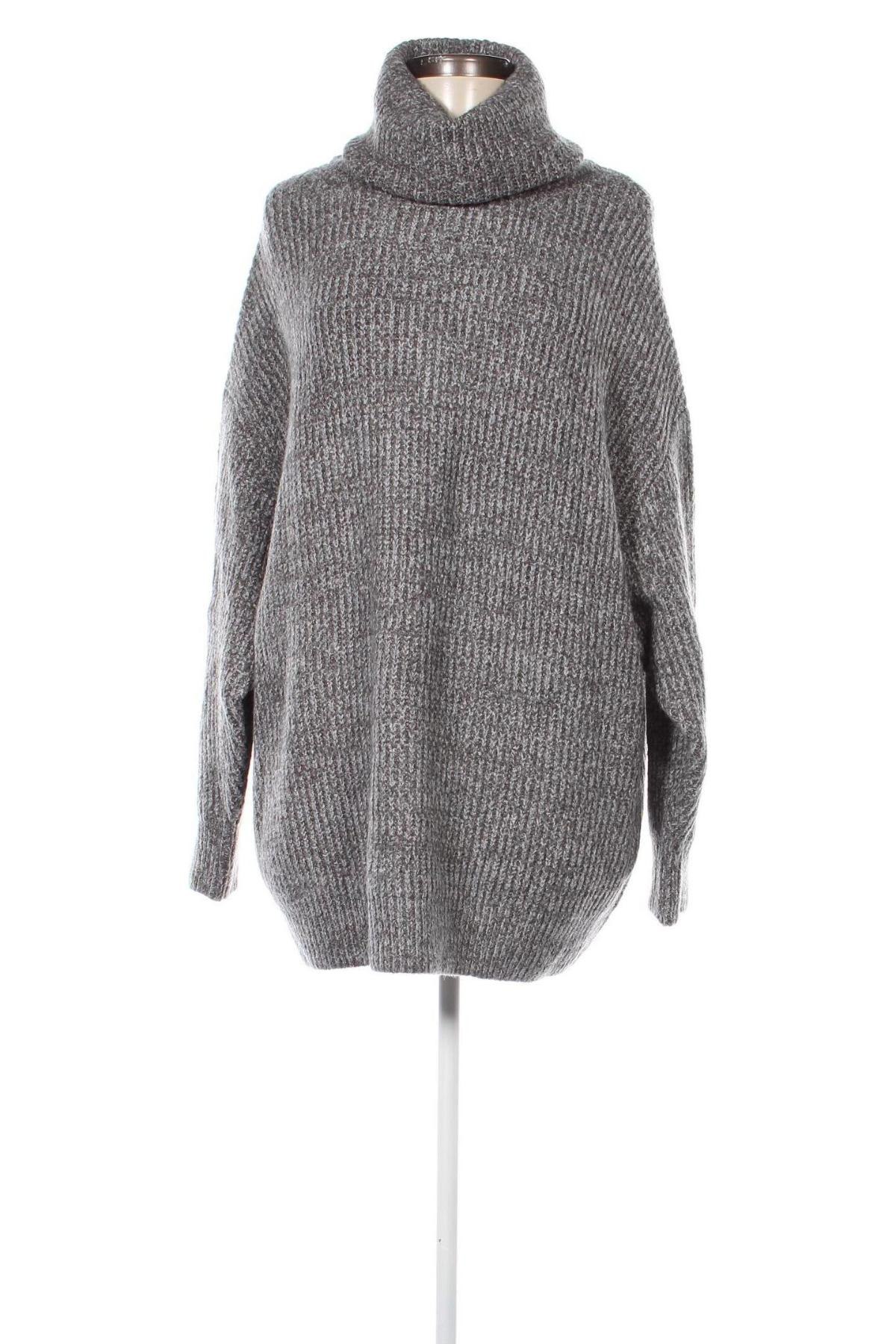 Дамски пуловер Zara Knitwear, Размер S, Цвят Сив, Цена 11,61 лв.