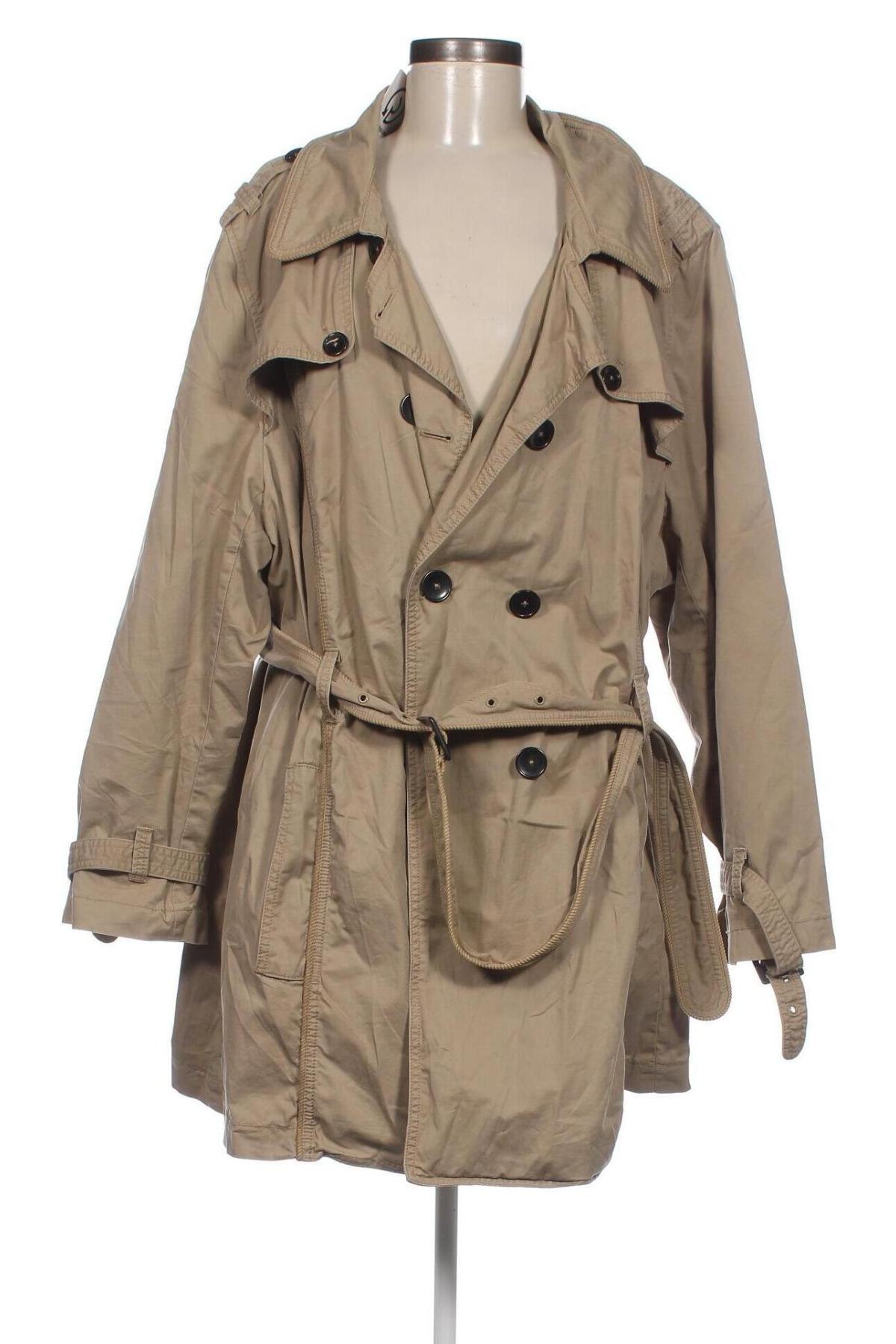 Dámský přechodný kabát , Velikost 3XL, Barva Béžová, Cena  706,00 Kč