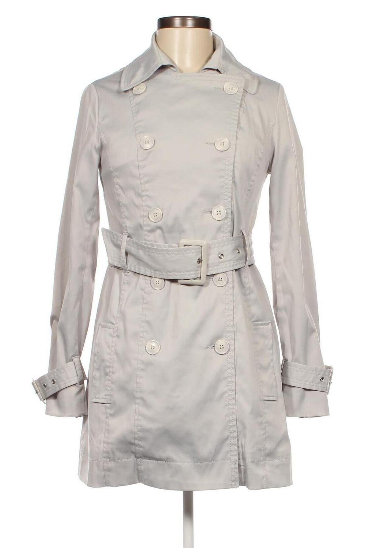 Damen Trench Coat Amisu, Größe S, Farbe Grau, Preis € 6,90