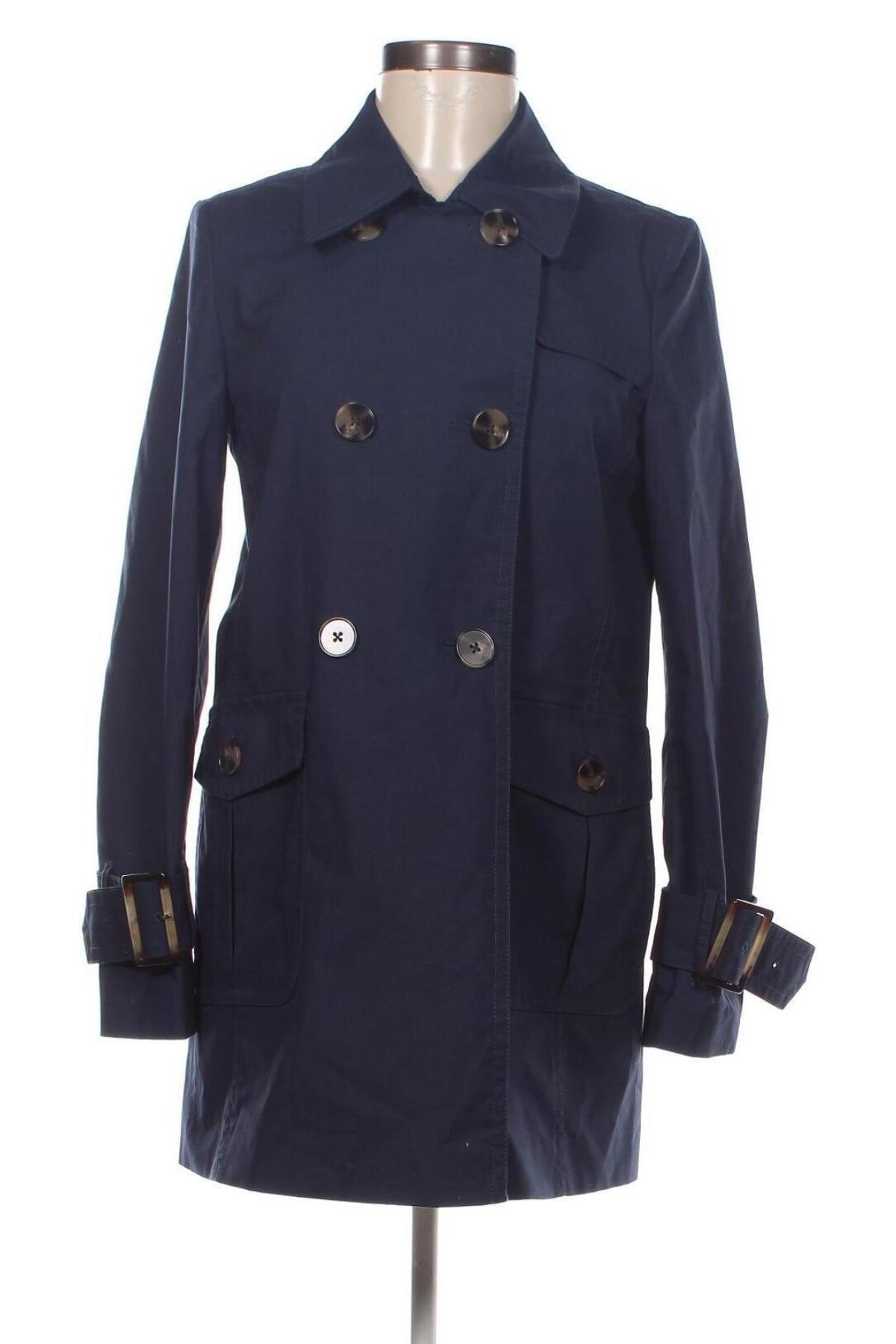 Damen Trenchcoat Esprit, Größe XS, Farbe Blau, Preis 30,93 €