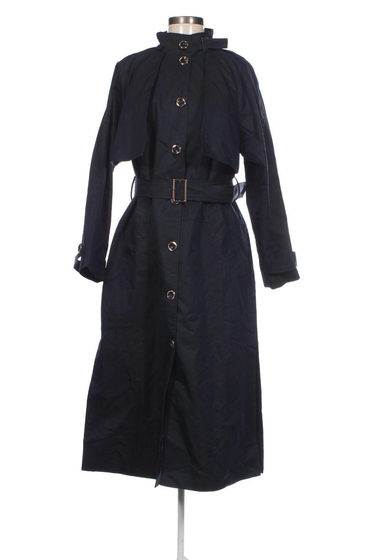 Trench de femei Karen Millen, Mărime M, Culoare Albastru, Preț 1.166,94 Lei