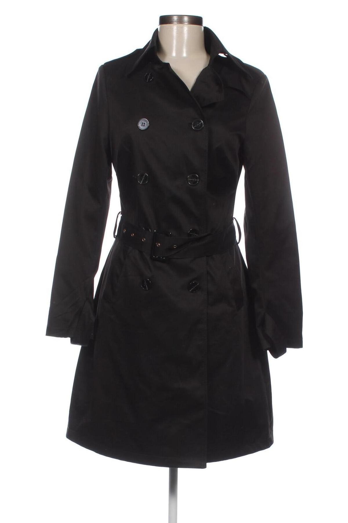 Damen Trench Coat Lola & Liza, Größe S, Farbe Schwarz, Preis € 32,88