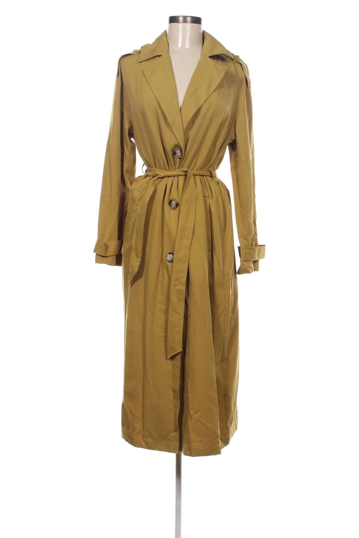 Damen Trench Coat ONLY, Größe S, Farbe Gelb, Preis € 18,93