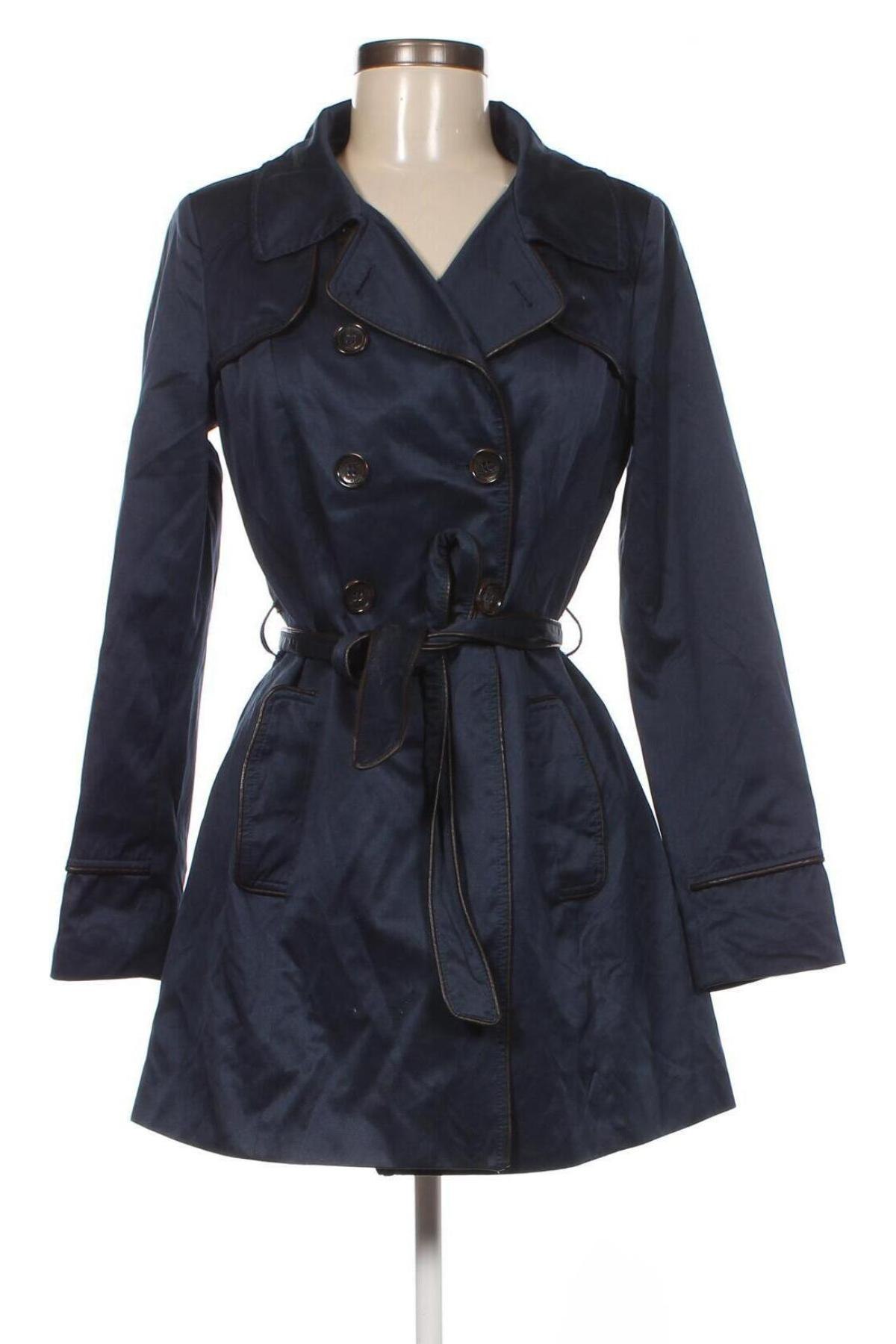 Damen Trench Coat Orsay, Größe S, Farbe Blau, Preis € 31,31