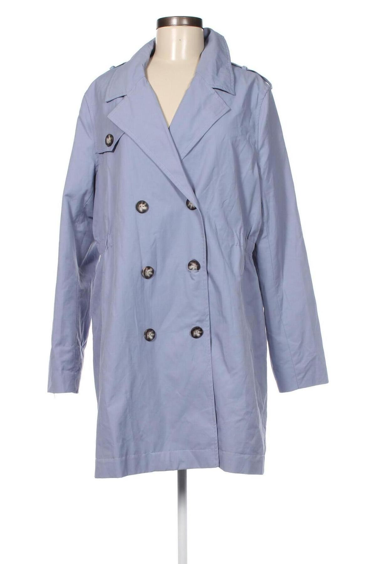 Damen Trenchcoat Pimkie, Größe XL, Farbe Blau, Preis 52,19 €