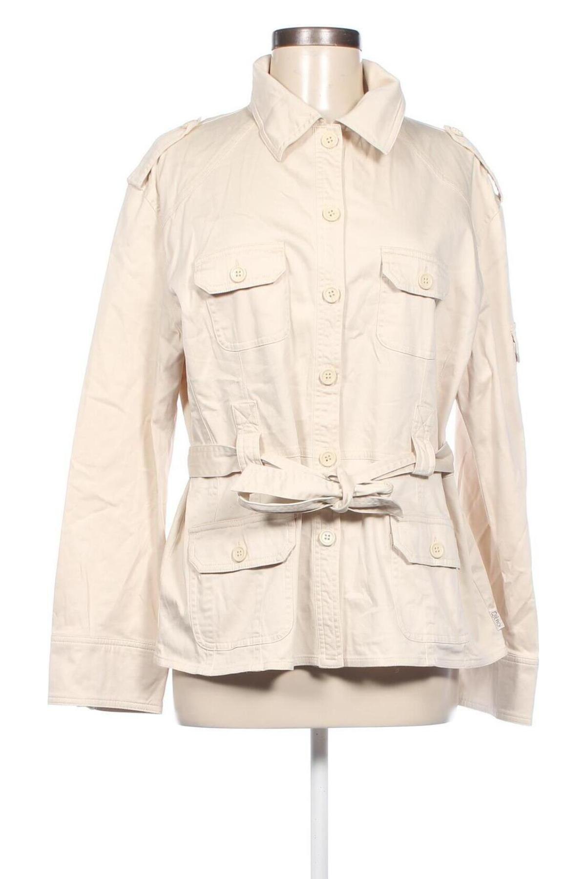Damen Trenchcoat Qiero!, Größe XL, Farbe Ecru, Preis 28,70 €