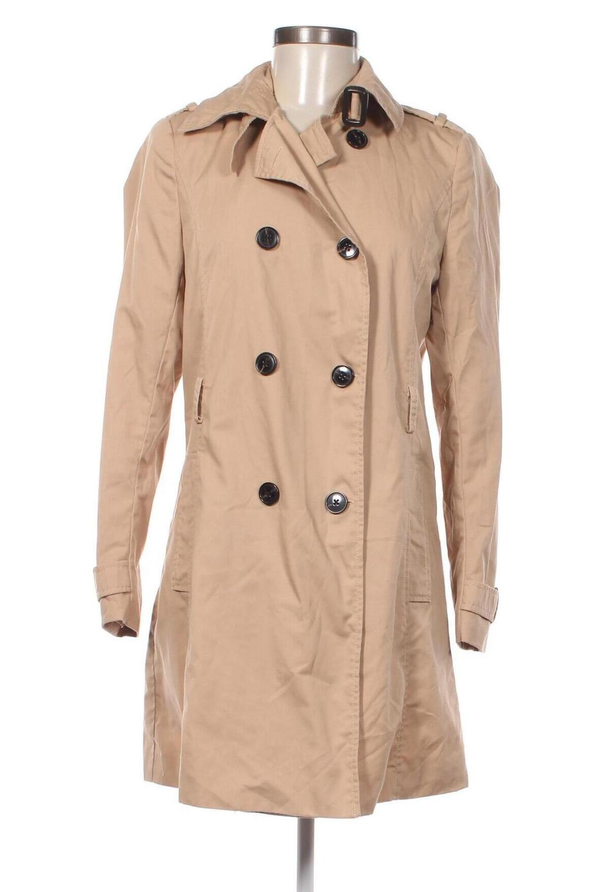 Damen Trenchcoat Stradivarius, Größe M, Farbe Beige, Preis 7,83 €