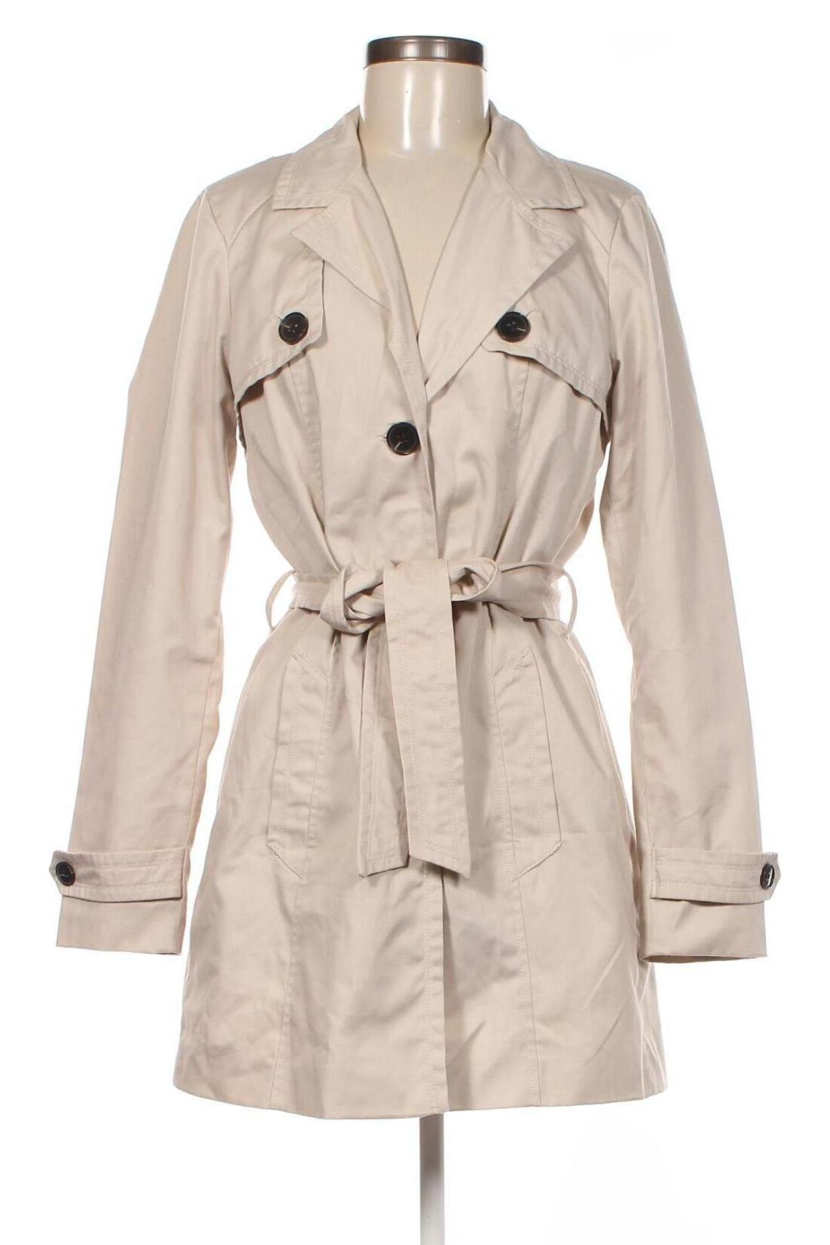 Trench de femei Vero Moda, Mărime M, Culoare Bej, Preț 71,05 Lei