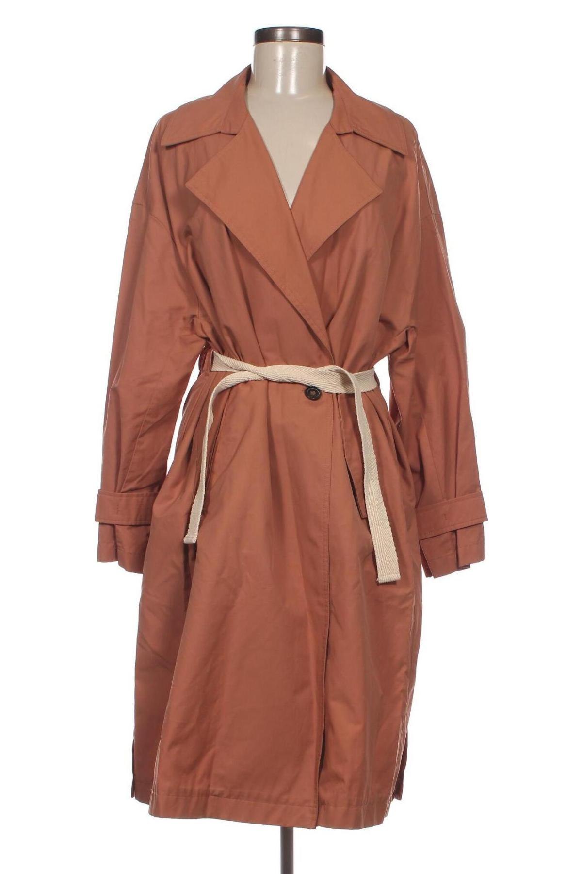 Damen Trenchcoat Zara, Größe L, Farbe Beige, Preis 28,13 €