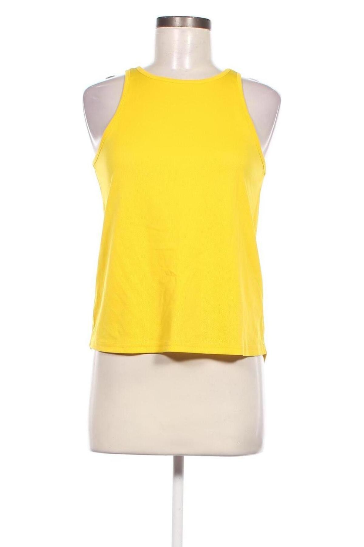 Γυναίκειο αθλητικό τοπ, Μέγεθος M, Χρώμα Κίτρινο, Τιμή 8,70 €