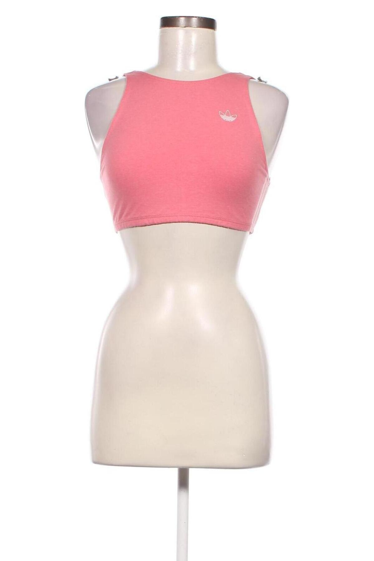 Γυναίκειο αθλητικό τοπ Adidas Originals, Μέγεθος M, Χρώμα Ρόζ , Τιμή 30,82 €