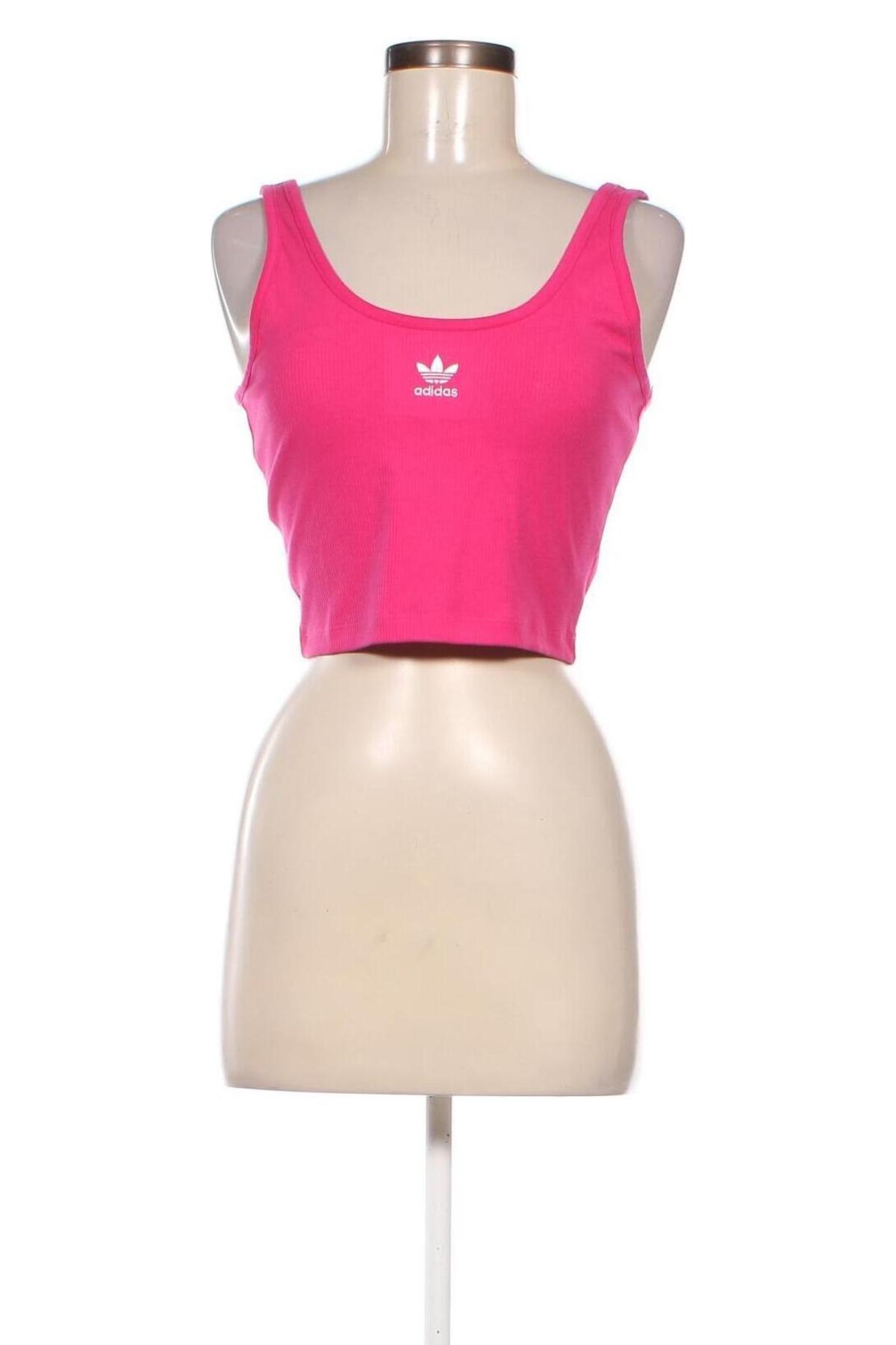 Damen Sporttop Adidas Originals, Größe M, Farbe Rosa, Preis 8,33 €