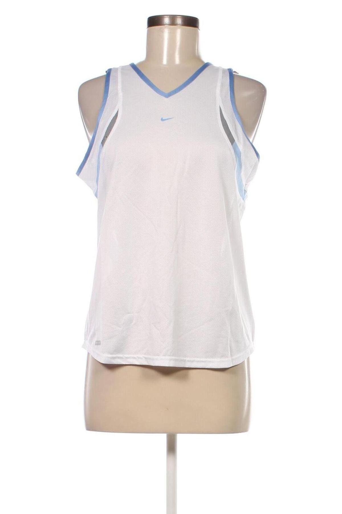 Damen Sporttop Nike, Größe L, Farbe Weiß, Preis 39,69 €