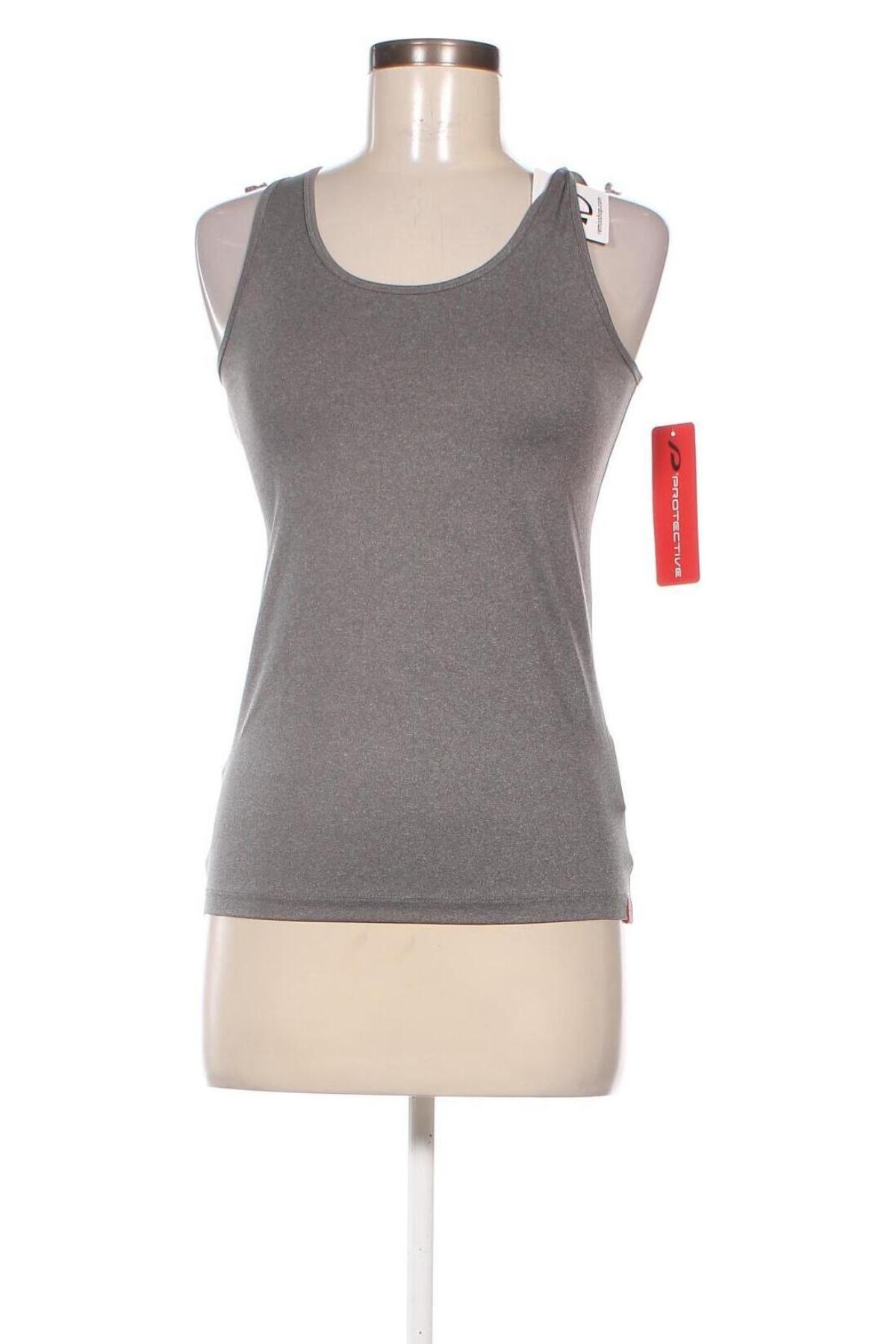 Damen Sporttop Protective, Größe M, Farbe Grau, Preis 8,88 €