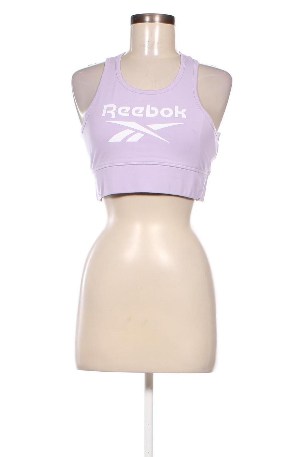 Γυναίκειο αθλητικό τοπ Reebok, Μέγεθος L, Χρώμα Βιολετί, Τιμή 39,69 €