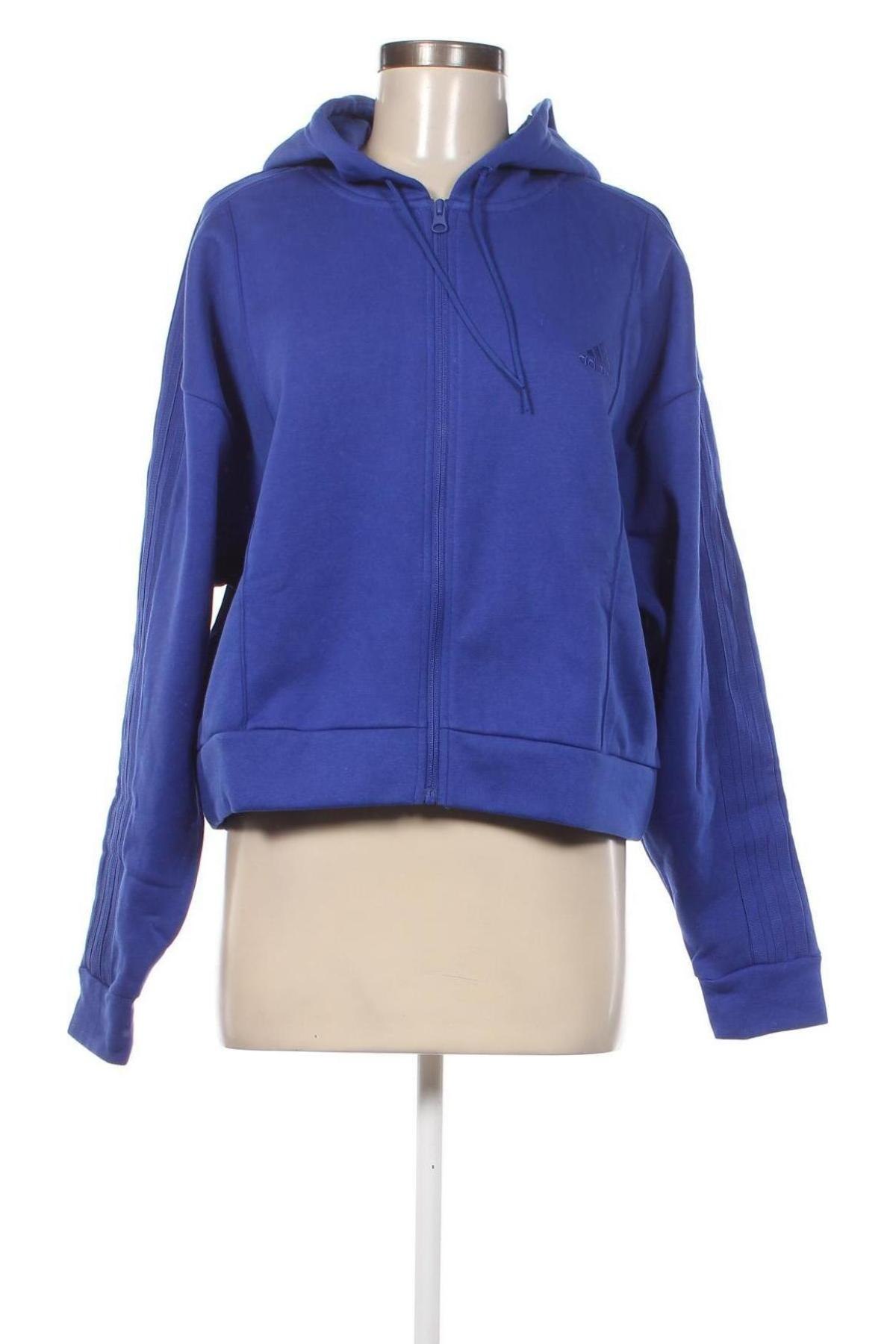 Damen Sweatshirt Adidas, Größe L, Farbe Blau, Preis 55,67 €