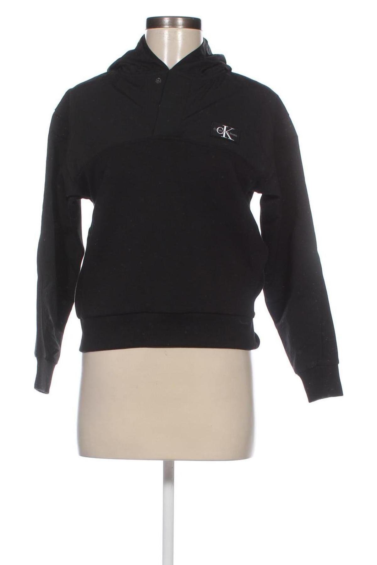 Damen Sweatshirt Calvin Klein Jeans, Größe M, Farbe Schwarz, Preis € 48,76