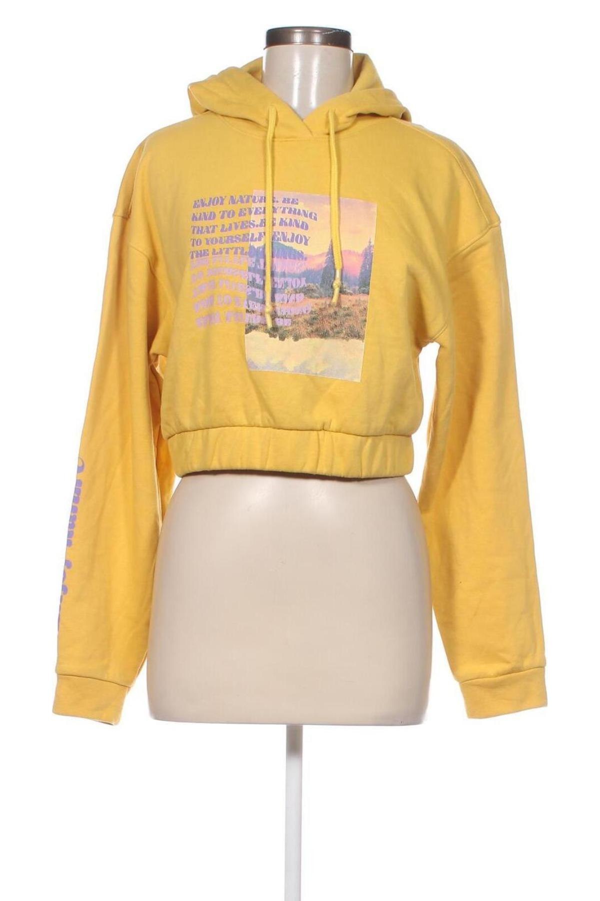 Damen Sweatshirt H&M Divided, Größe M, Farbe Gelb, Preis € 10,09