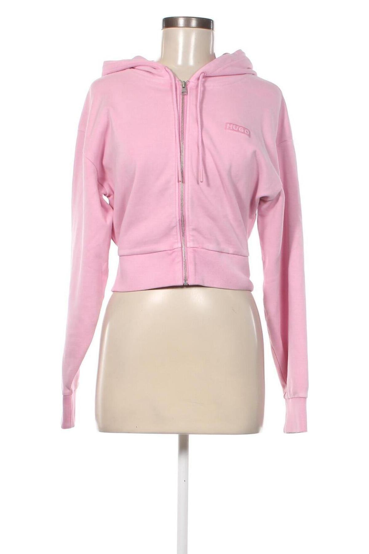 Damen Sweatshirt Hugo Boss, Größe M, Farbe Rosa, Preis € 74,54