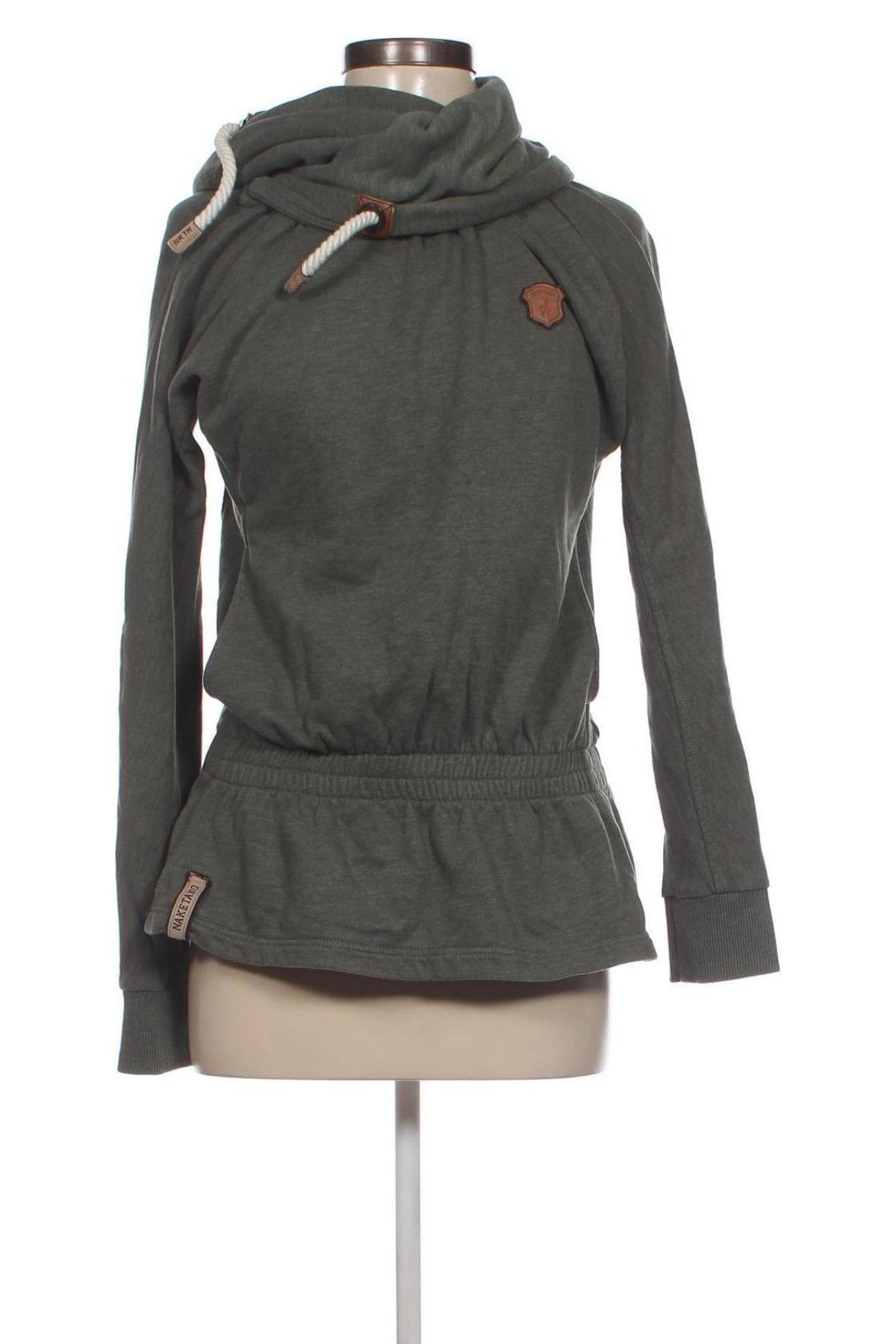 Damen Sweatshirt Naketano, Größe M, Farbe Grün, Preis 29,90 €