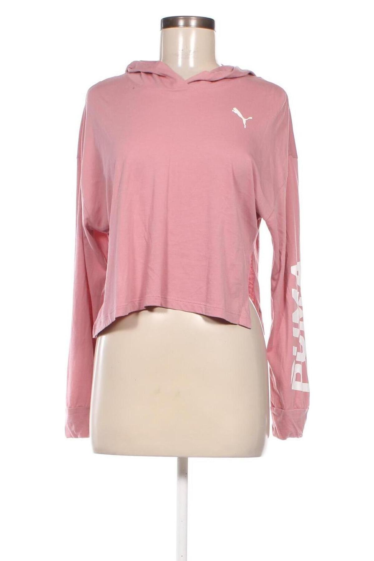 Damen Sweatshirt PUMA, Größe S, Farbe Rosa, Preis 13,50 €