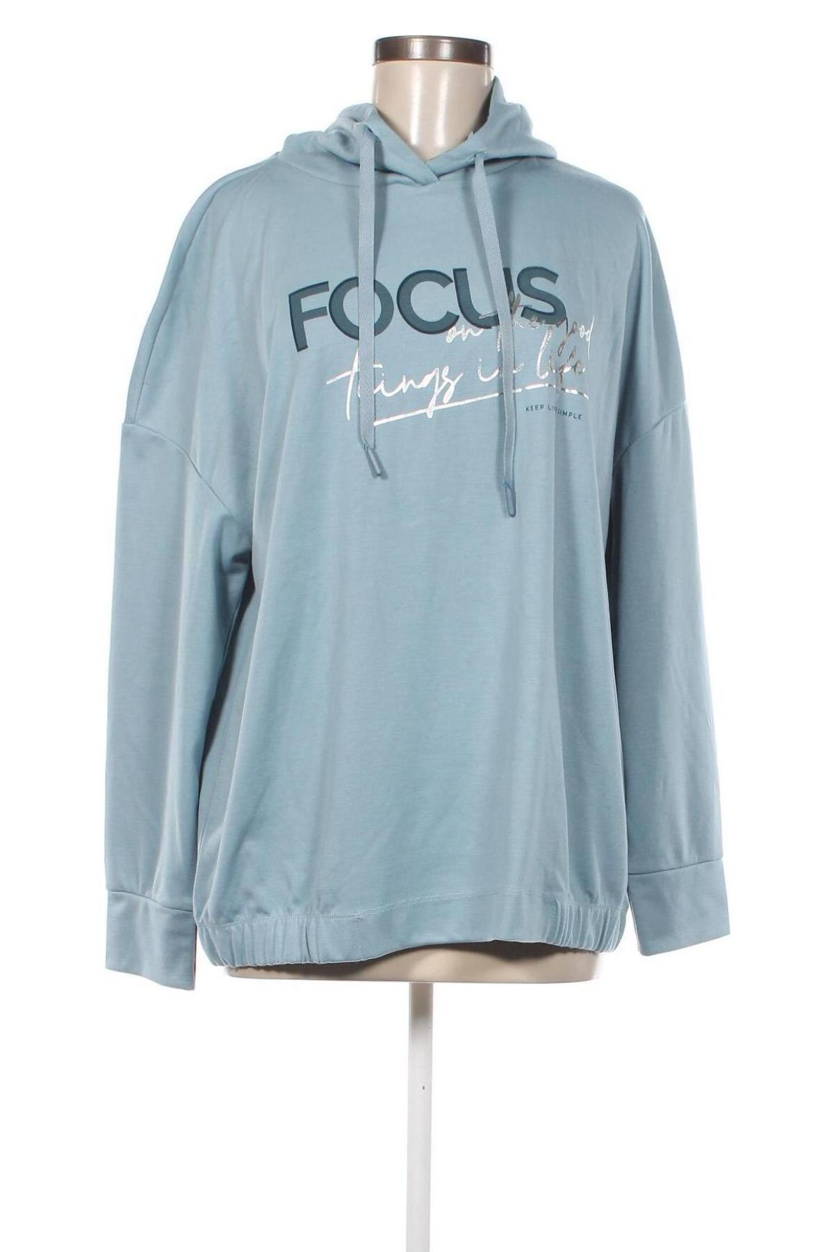 Damen Sweatshirt Street One, Größe XL, Farbe Blau, Preis € 16,78