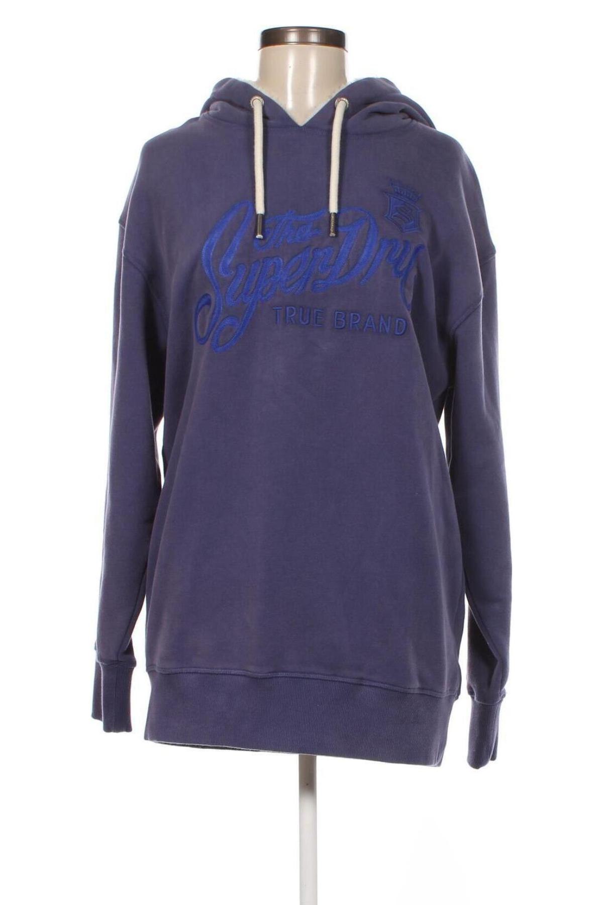 Damen Sweatshirt Superdry, Größe M, Farbe Blau, Preis 21,86 €