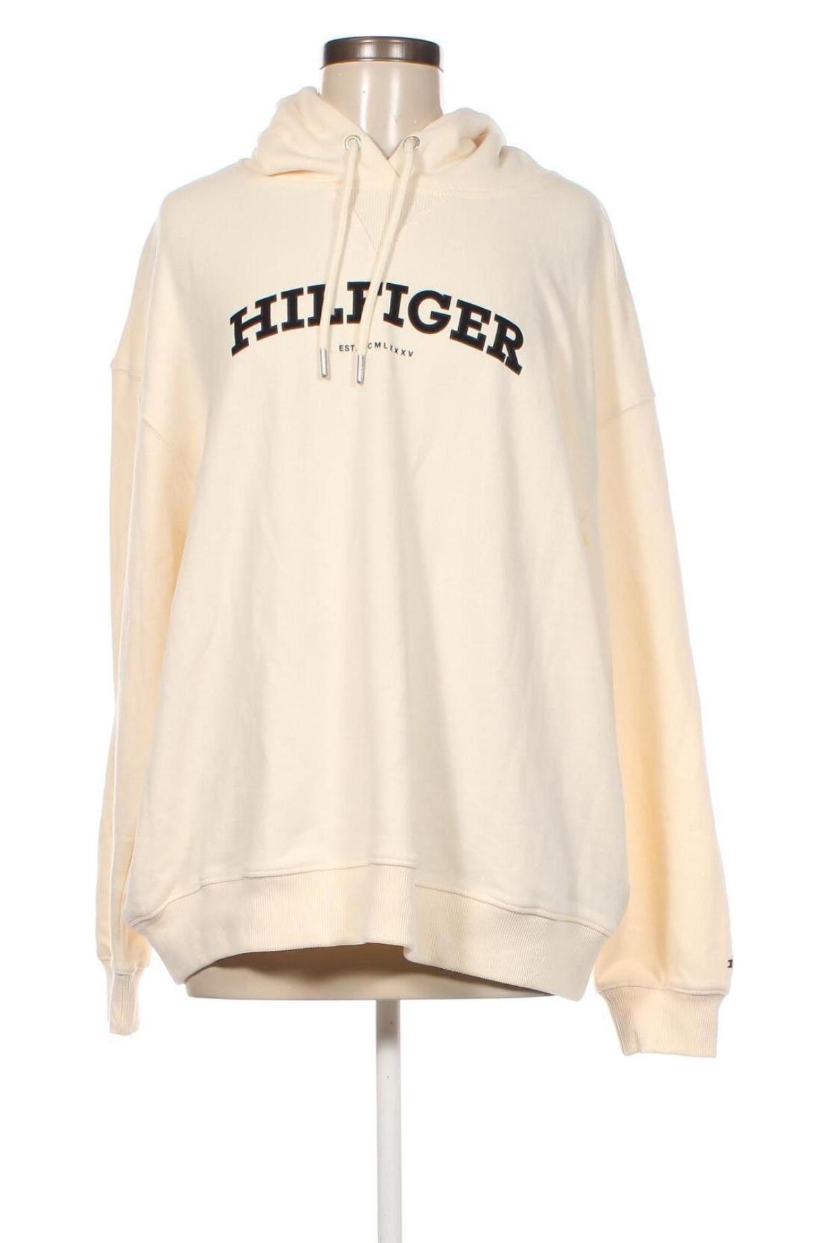 Γυναικείο φούτερ Tommy Hilfiger, Μέγεθος XXL, Χρώμα  Μπέζ, Τιμή 49,62 €