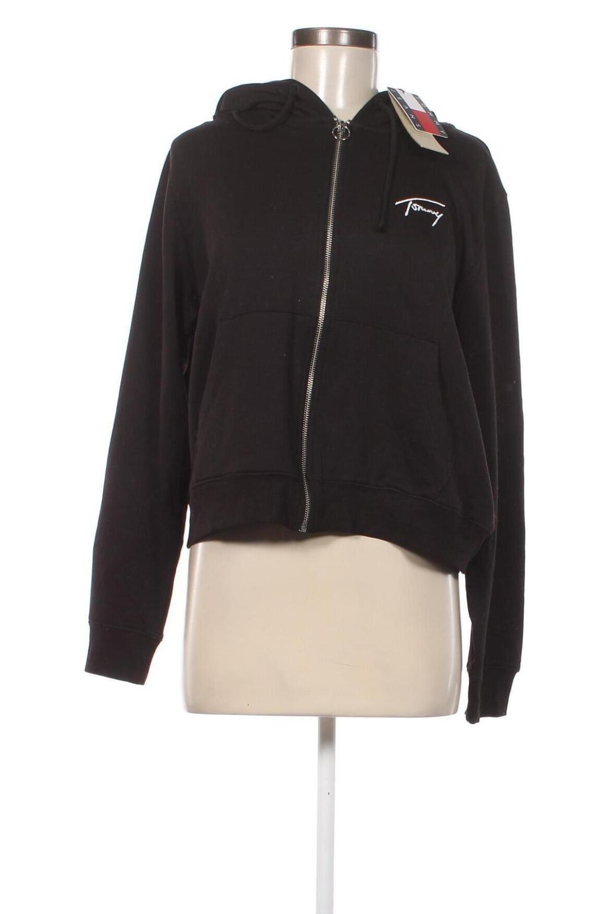 Damen Sweatshirt Tommy Jeans, Größe L, Farbe Schwarz, Preis € 90,21
