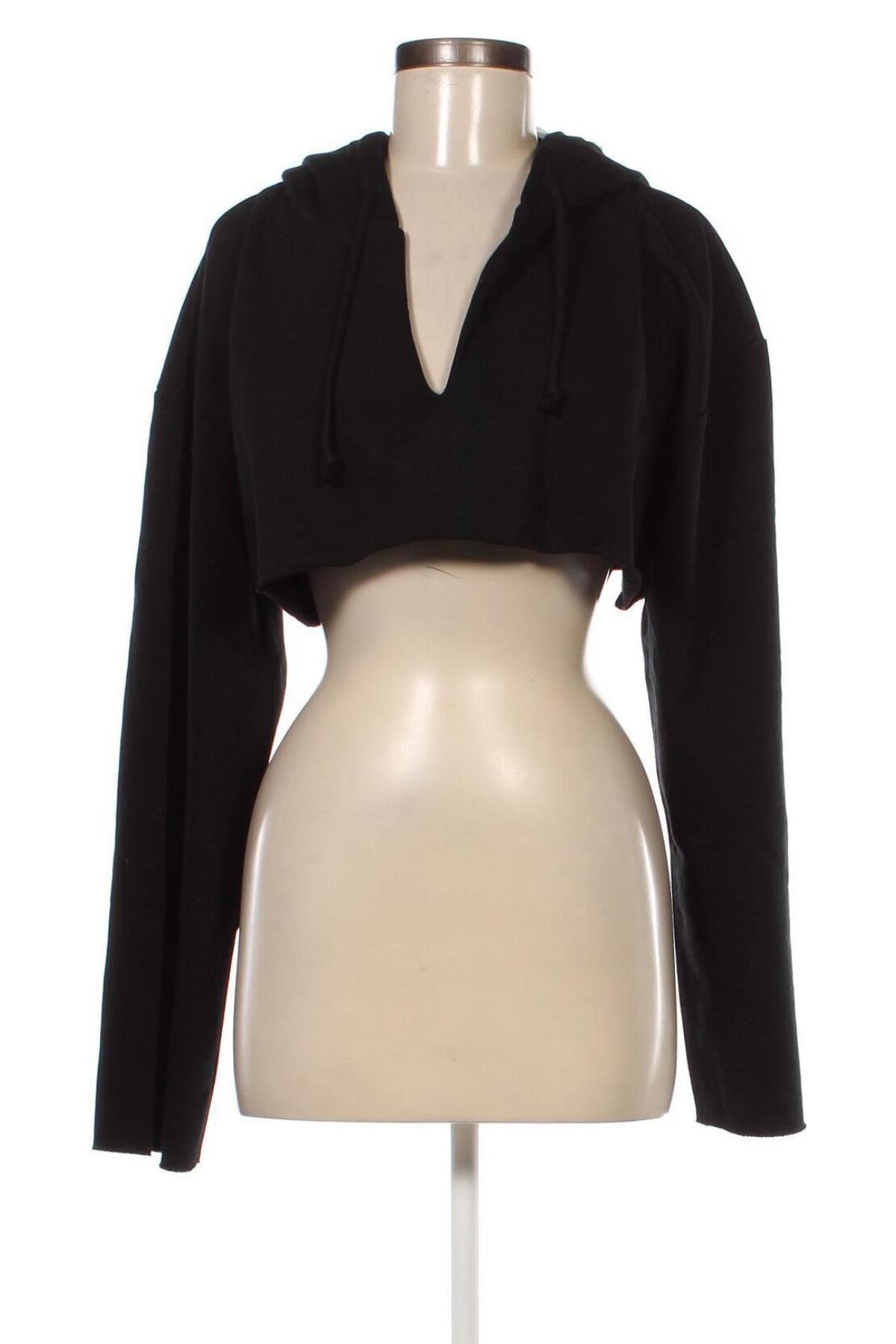 Γυναικείο φούτερ Weekday, Μέγεθος M, Χρώμα Μαύρο, Τιμή 17,44 €