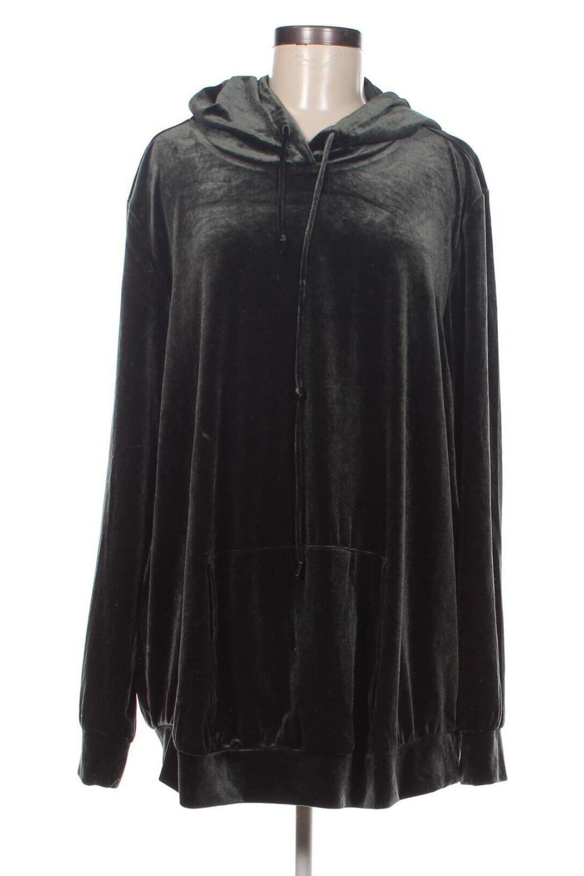 Damen Sweatshirt Zizzi, Größe XL, Farbe Grün, Preis 18,37 €