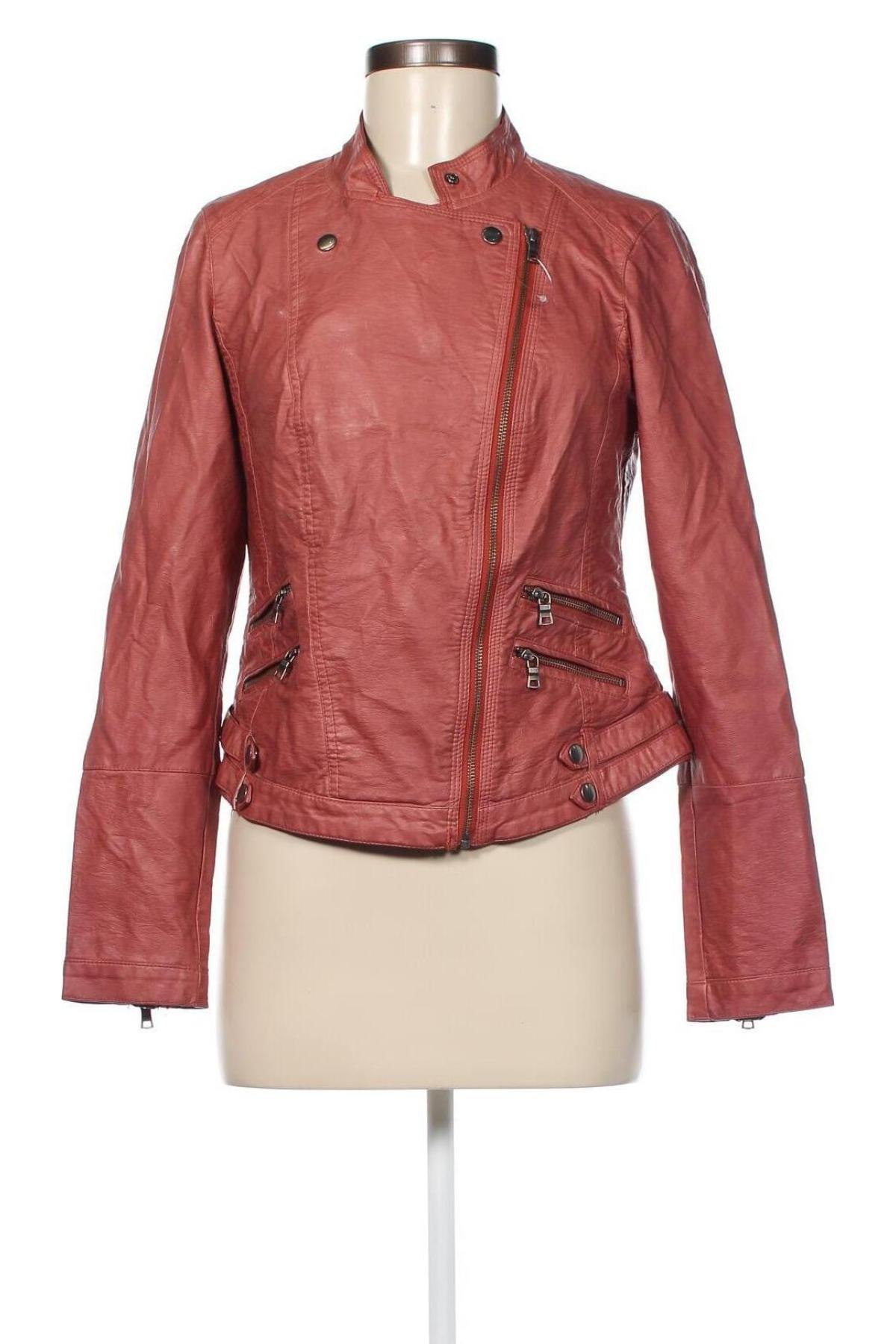 Γυναικείο δερμάτινο μπουφάν Boysen's, Μέγεθος M, Χρώμα Ρόζ , Τιμή 15,16 €