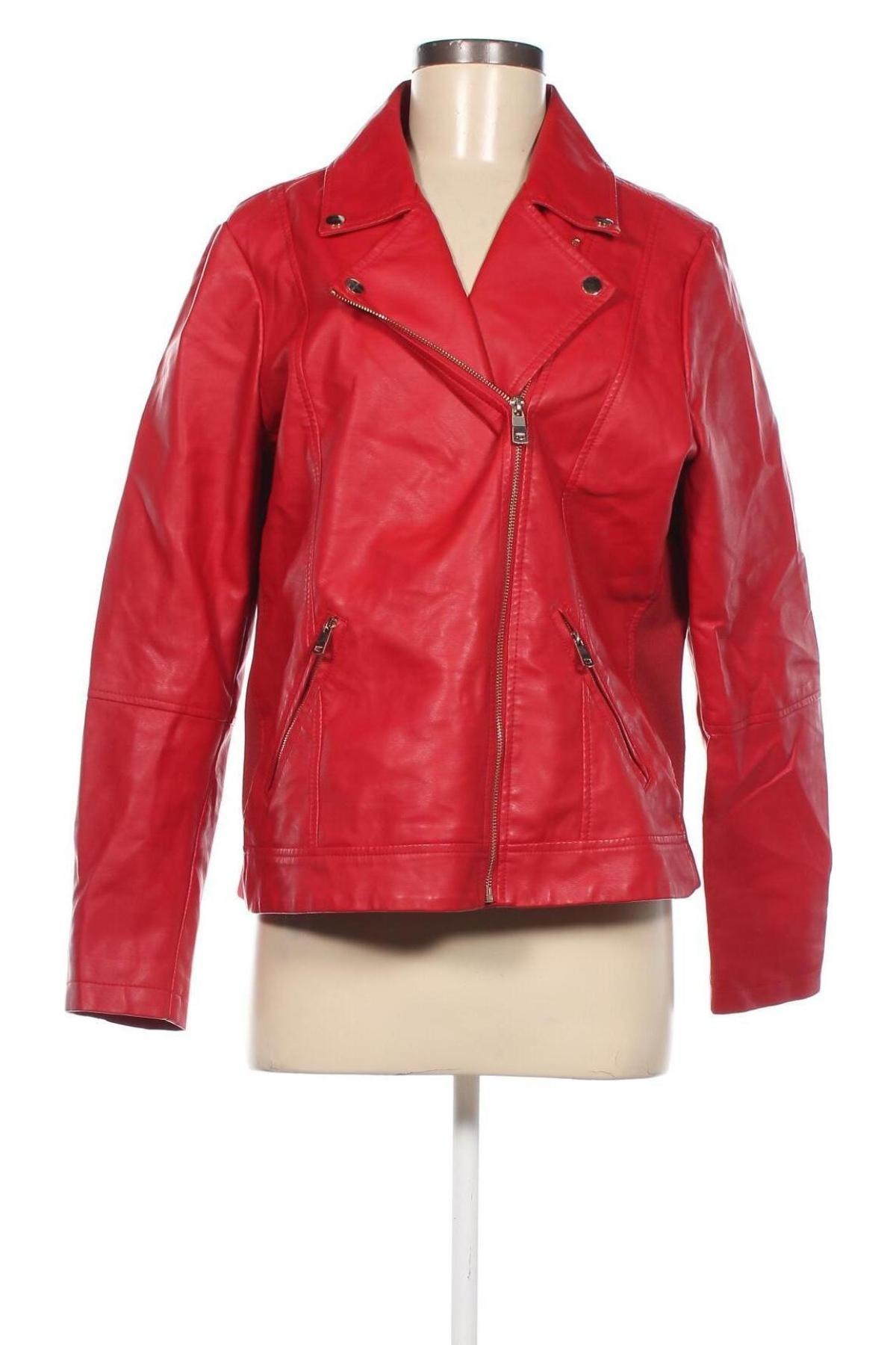 Damen Lederjacke Encuentro, Größe XL, Farbe Rot, Preis 34,49 €