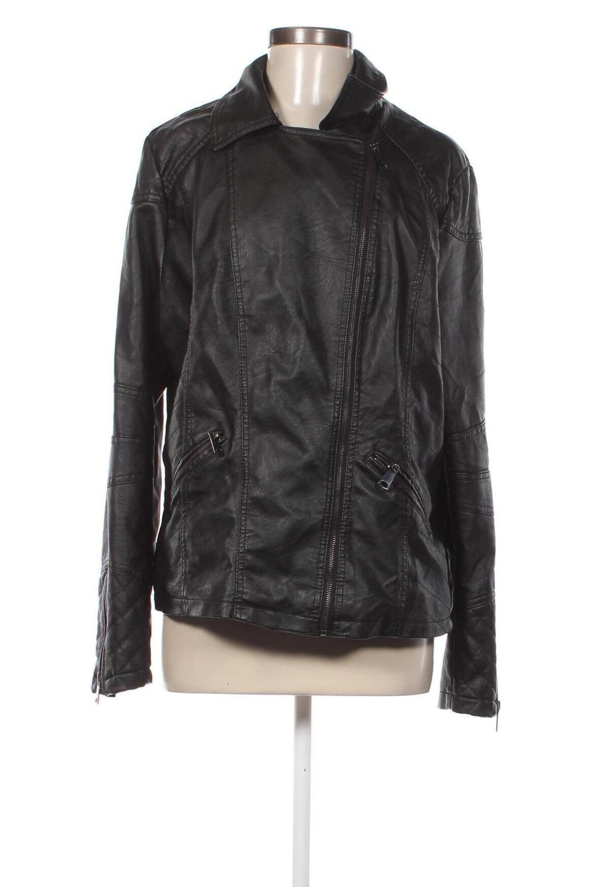 Dámska kožená bunda  Janina, Veľkosť XL, Farba Čierna, Cena  19,45 €
