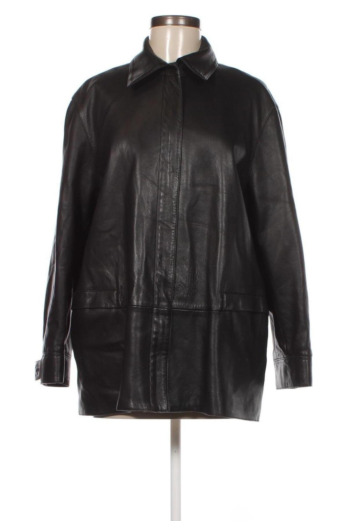 Dámska kožená bunda  Marc Cain, Veľkosť M, Farba Čierna, Cena  273,07 €