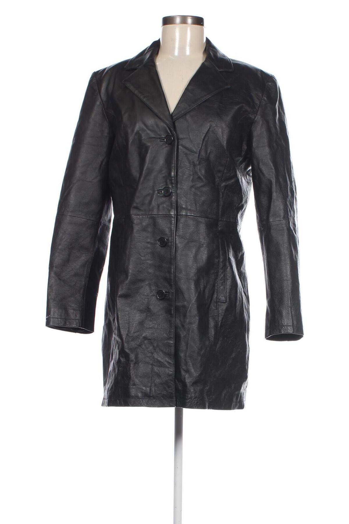 Damen Lederjacke Michele Boyard, Größe M, Farbe Schwarz, Preis € 37,23