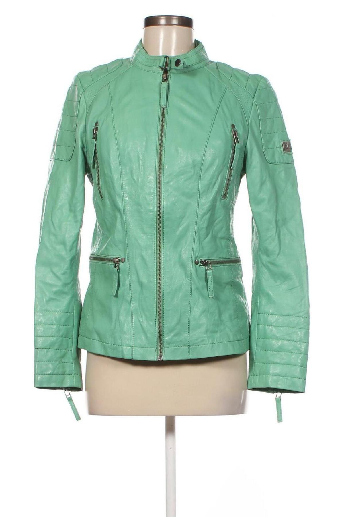 Dámska kožená bunda  Otto Kern, Veľkosť S, Farba Zelená, Cena  146,97 €
