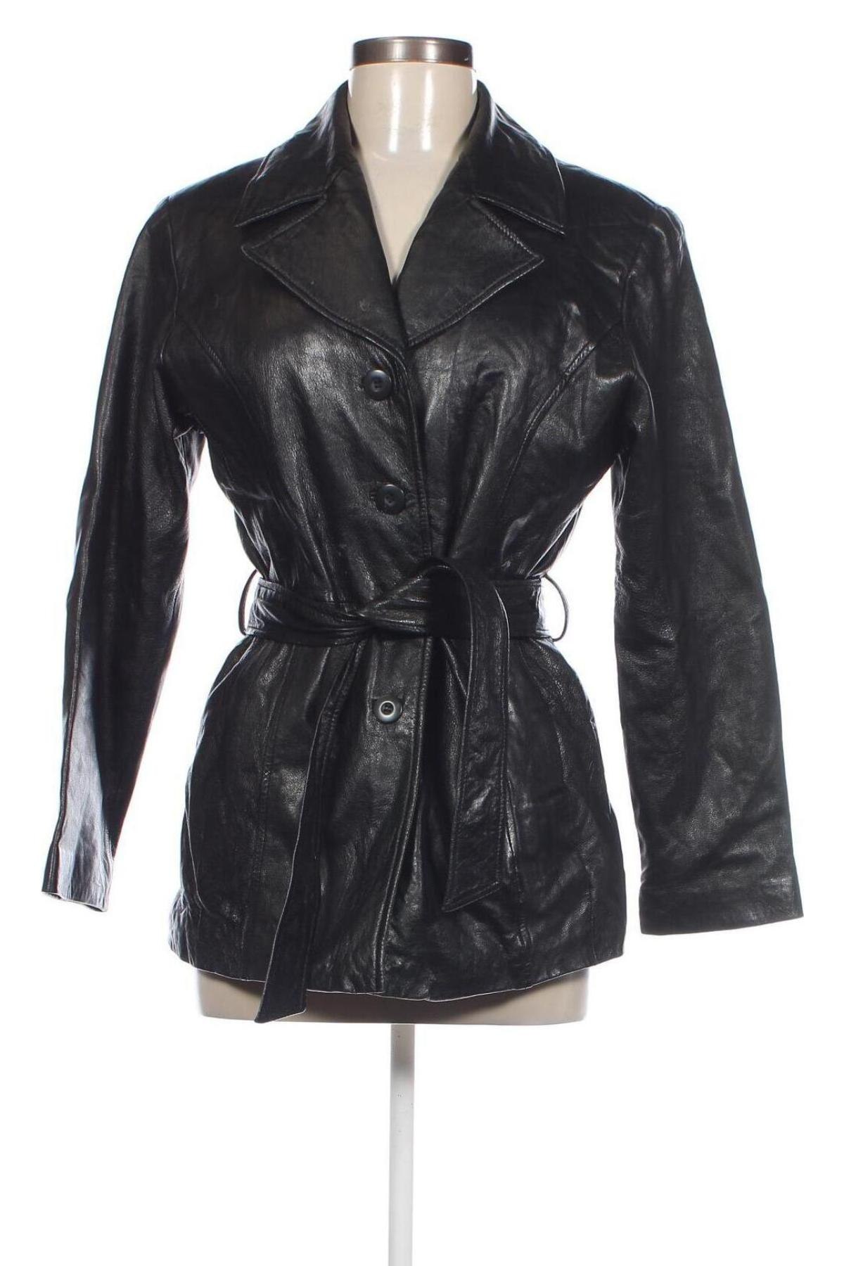 Geacă de piele pentru femei Wilsons Leather, Mărime S, Culoare Negru, Preț 799,34 Lei