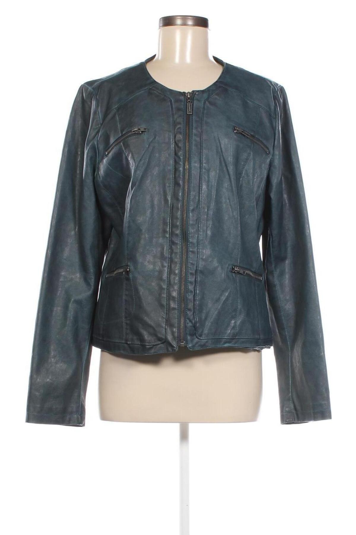 Damen Lederjacke Yest, Größe XL, Farbe Blau, Preis € 10,49