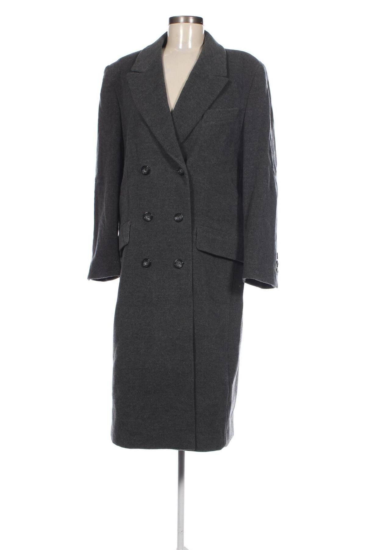Дамско палто, Размер M, Цвят Сив, Цена 43,87 лв.