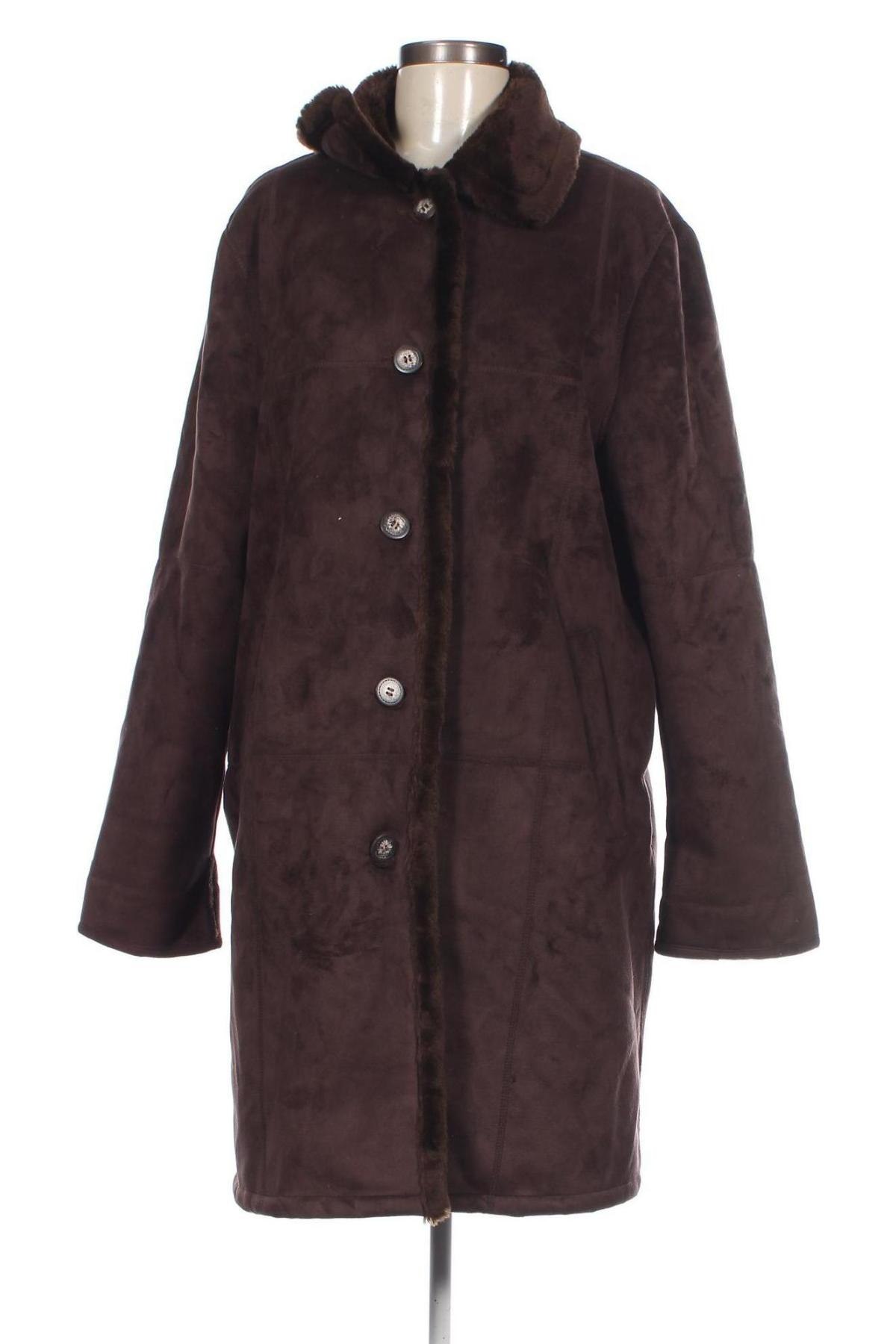 Γυναικείο παλτό, Μέγεθος XL, Χρώμα Καφέ, Τιμή 26,48 €