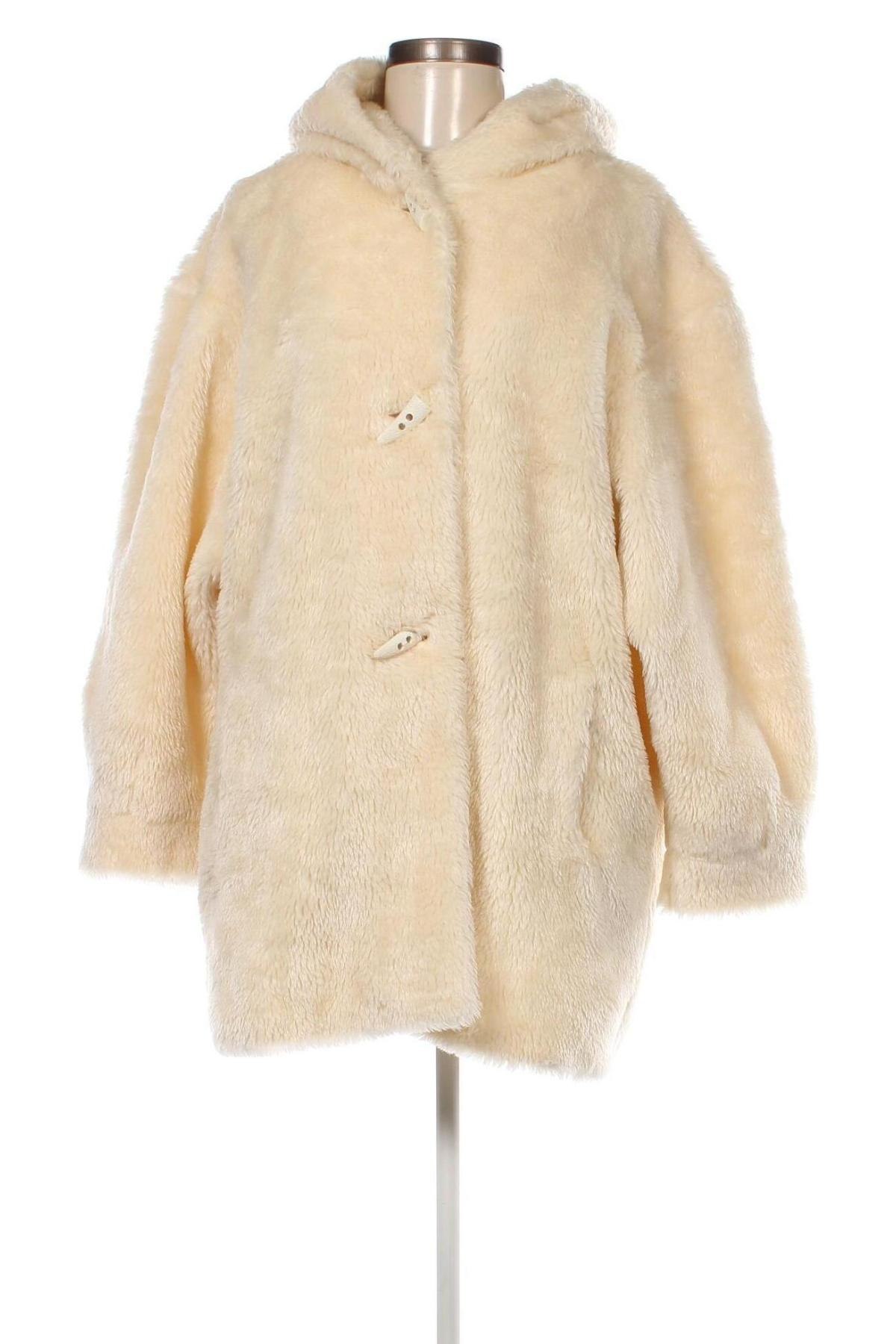 Дамско палто, Размер XL, Цвят Екрю, Цена 44,94 лв.