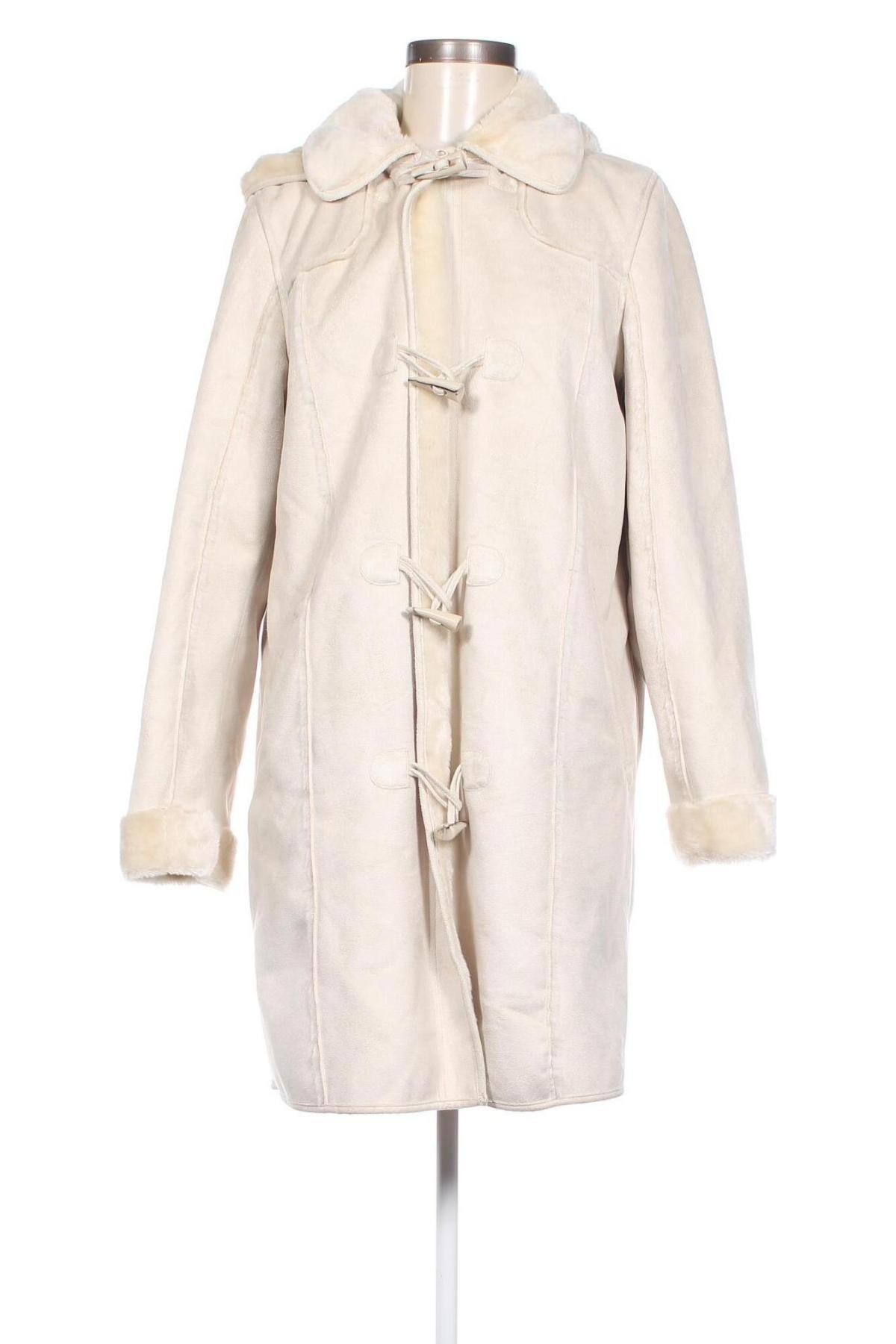 Дамско палто, Размер M, Цвят Бял, Цена 22,47 лв.