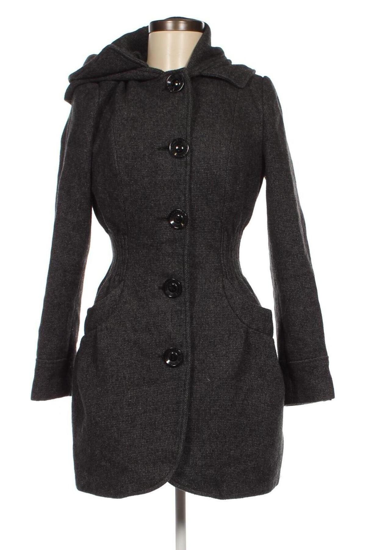 Palton de femei, Mărime S, Culoare Gri, Preț 179,50 Lei